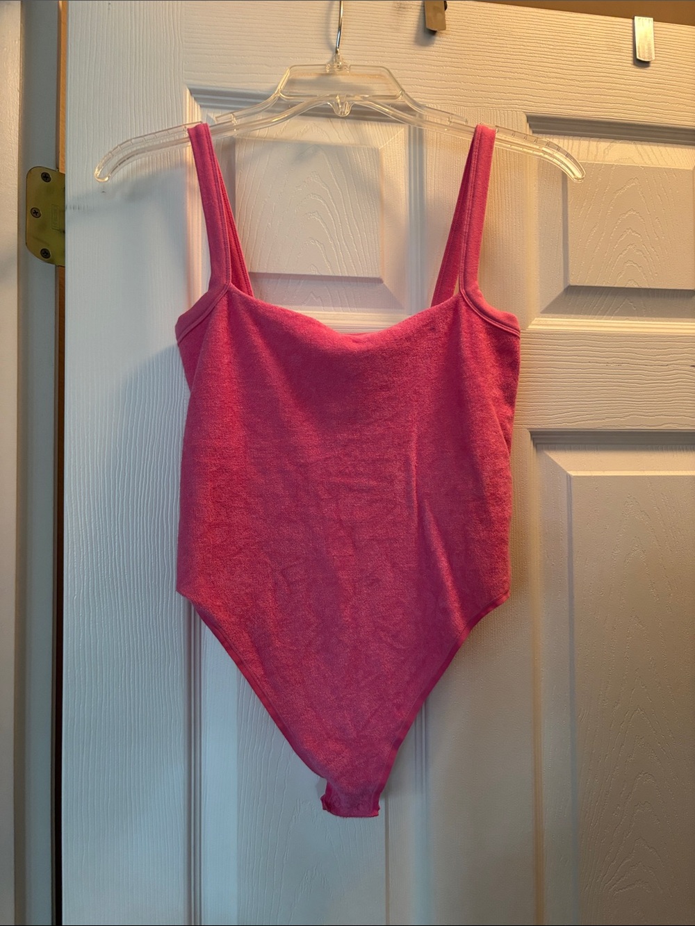 NWOT RARE SKIMS Watermelon Terry One-Piece Bodysuit